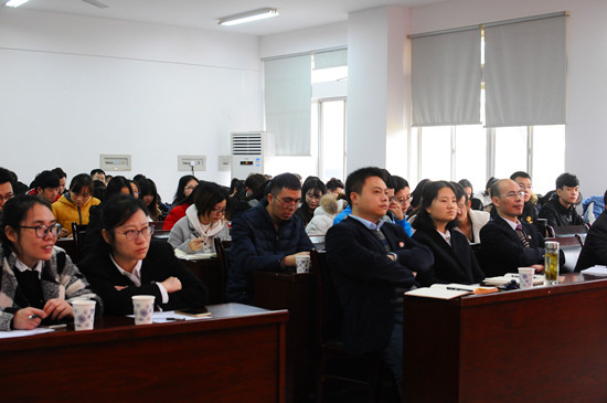 长沙规划勘测设计研究院李炳林应邀来我院作学术报告